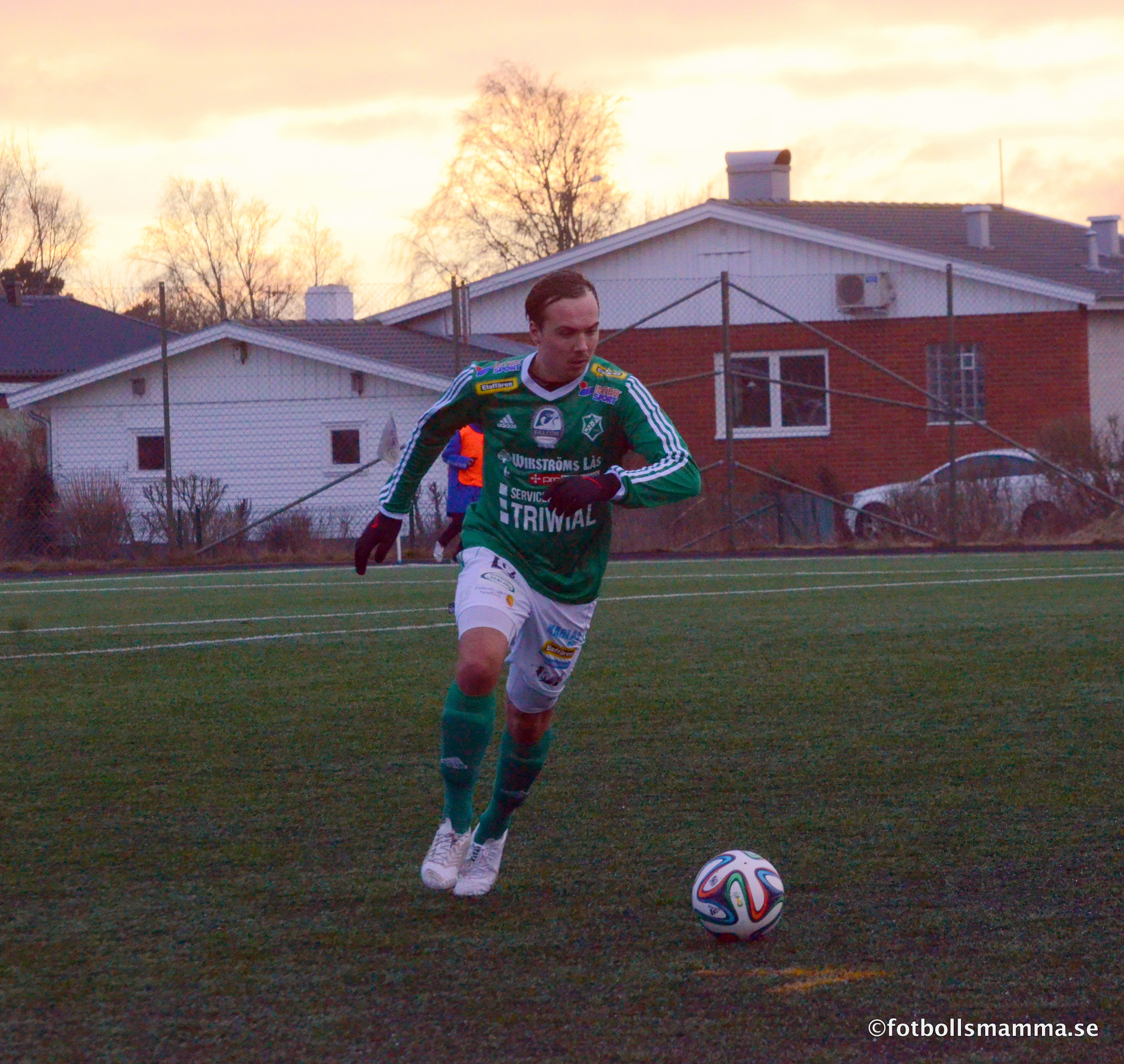 Första träningsmatchen för året!