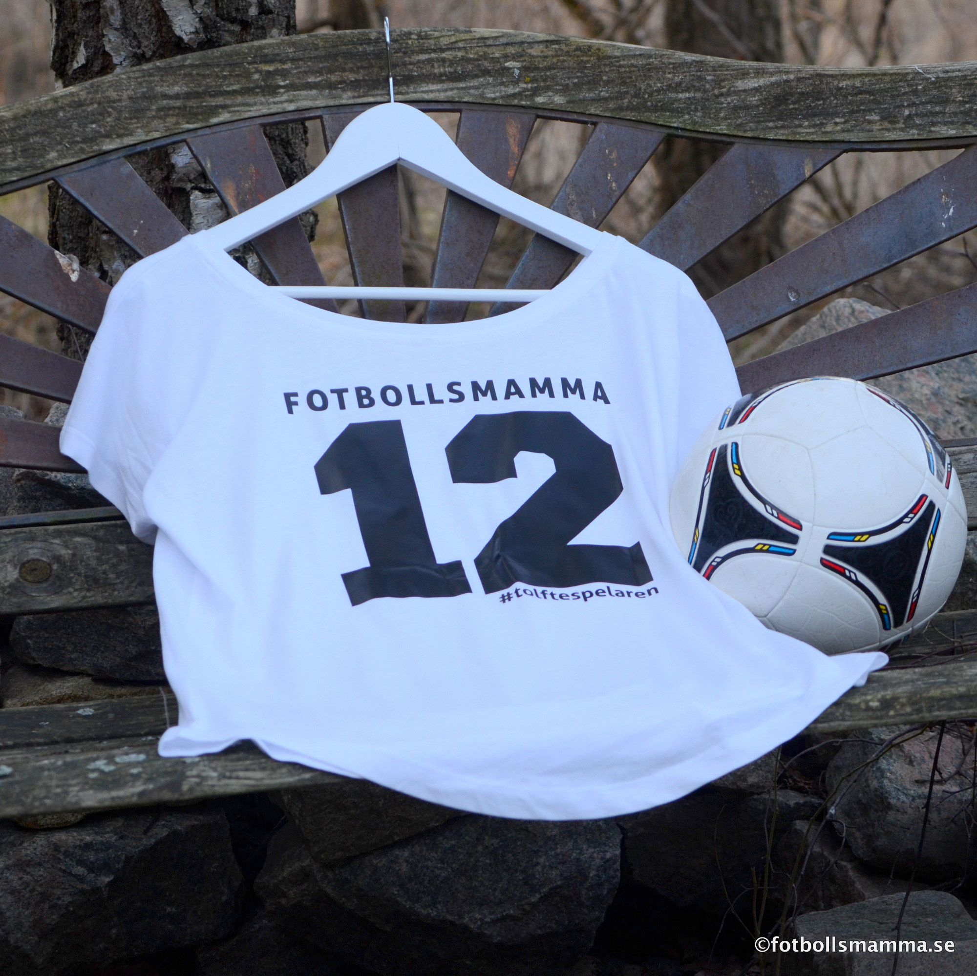 T-shirt #tolftespelaren (loose fit)